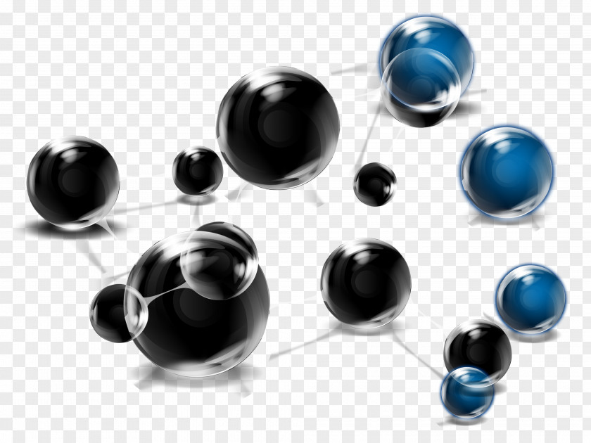 Water Droplets Ball PNG