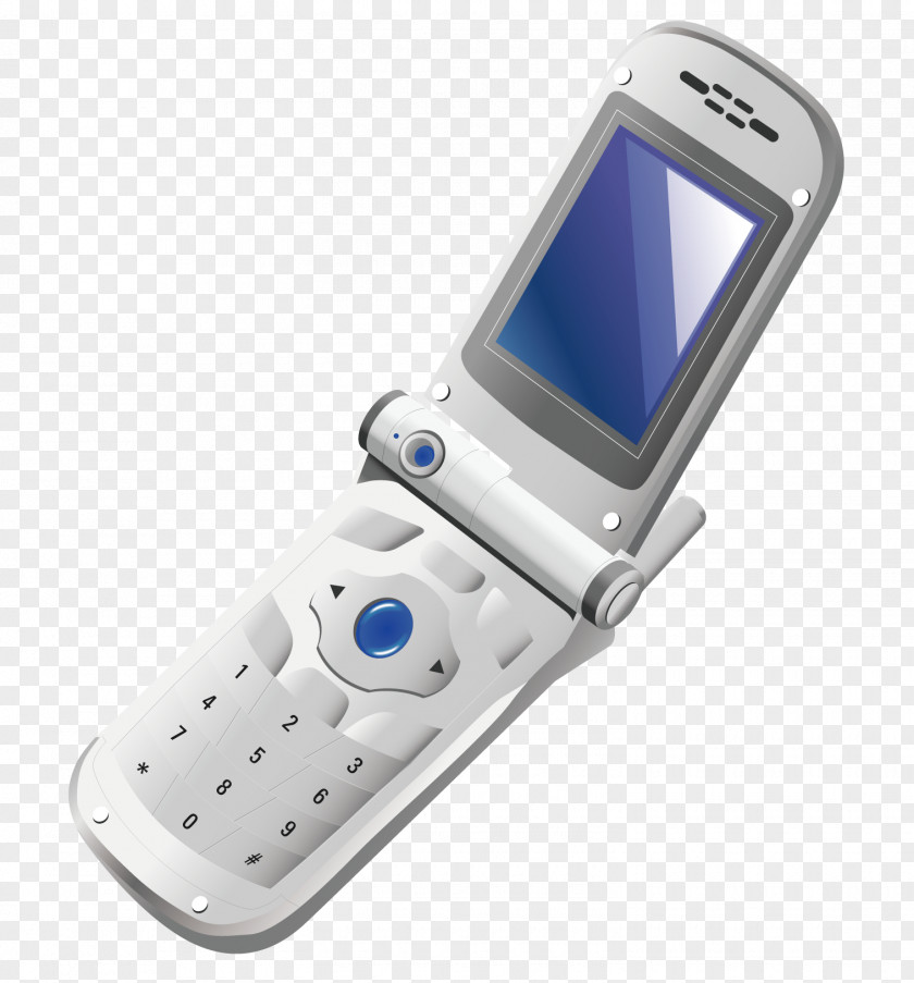 Clamshell Phone Feature Smartphone Flip Mobile PNG