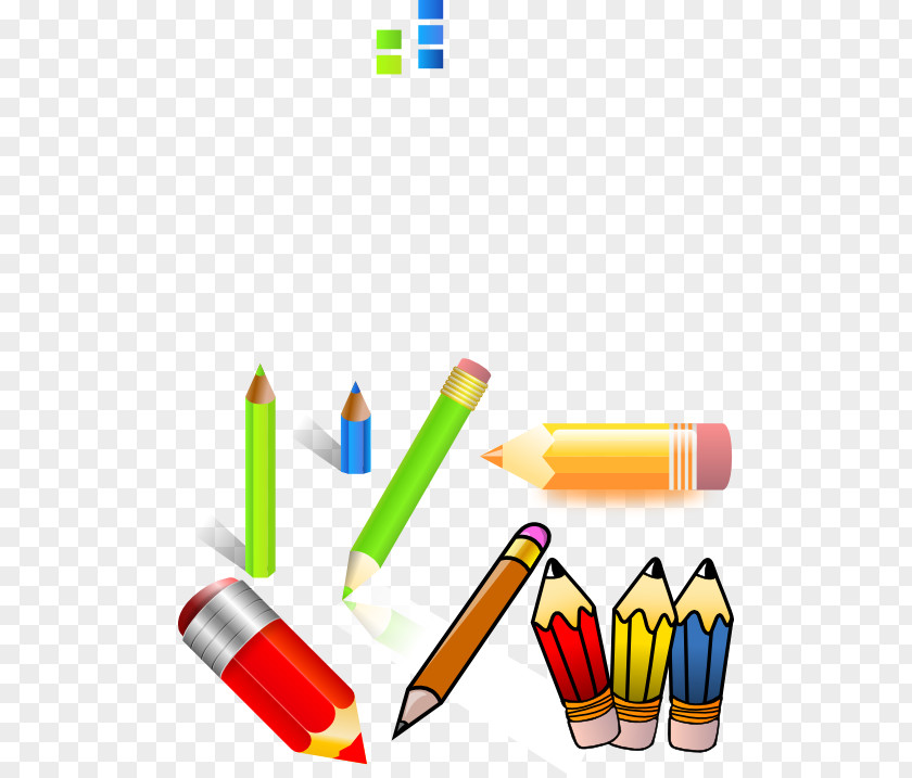 Pencil Colored Drawing PNG