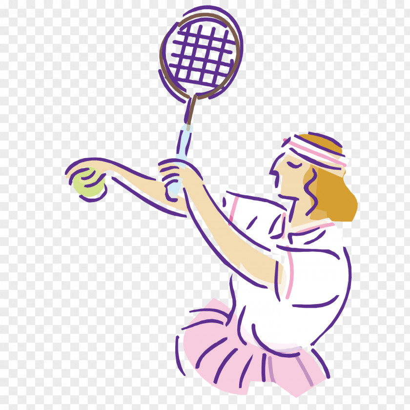 Tennis Illustrator Illustration PNG