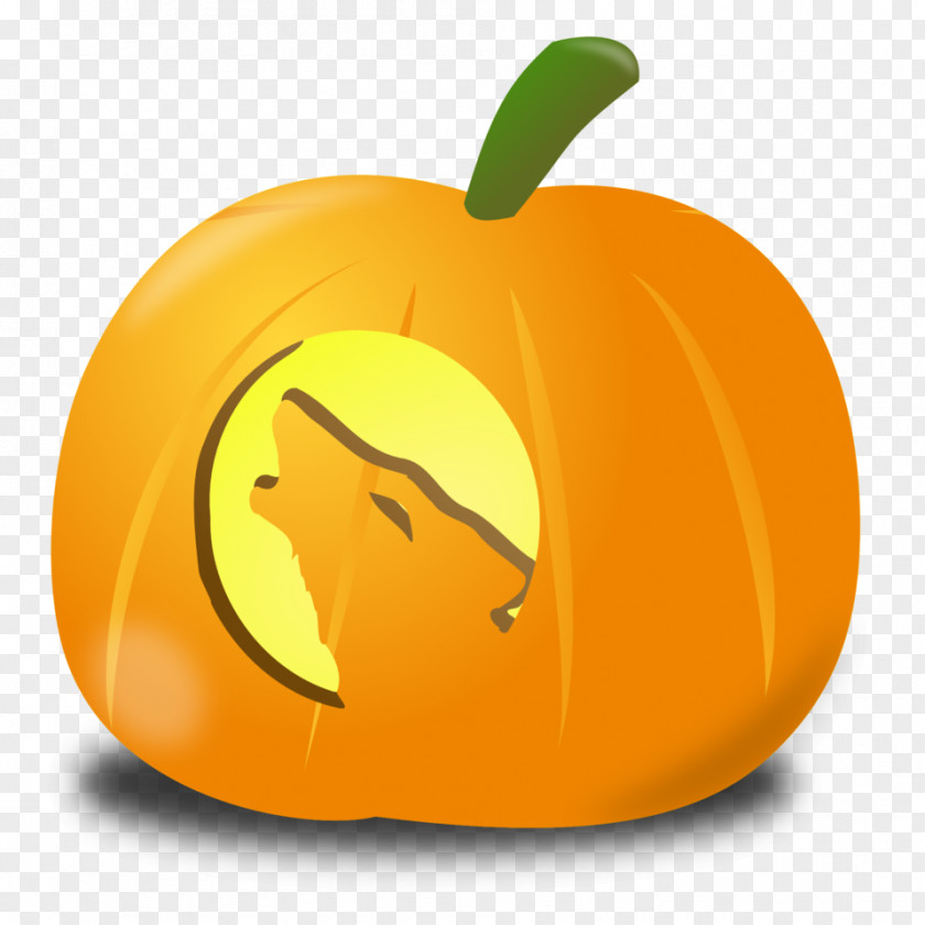 Wolf Jack-o'-lantern Pumpkin Pie Clip Art PNG