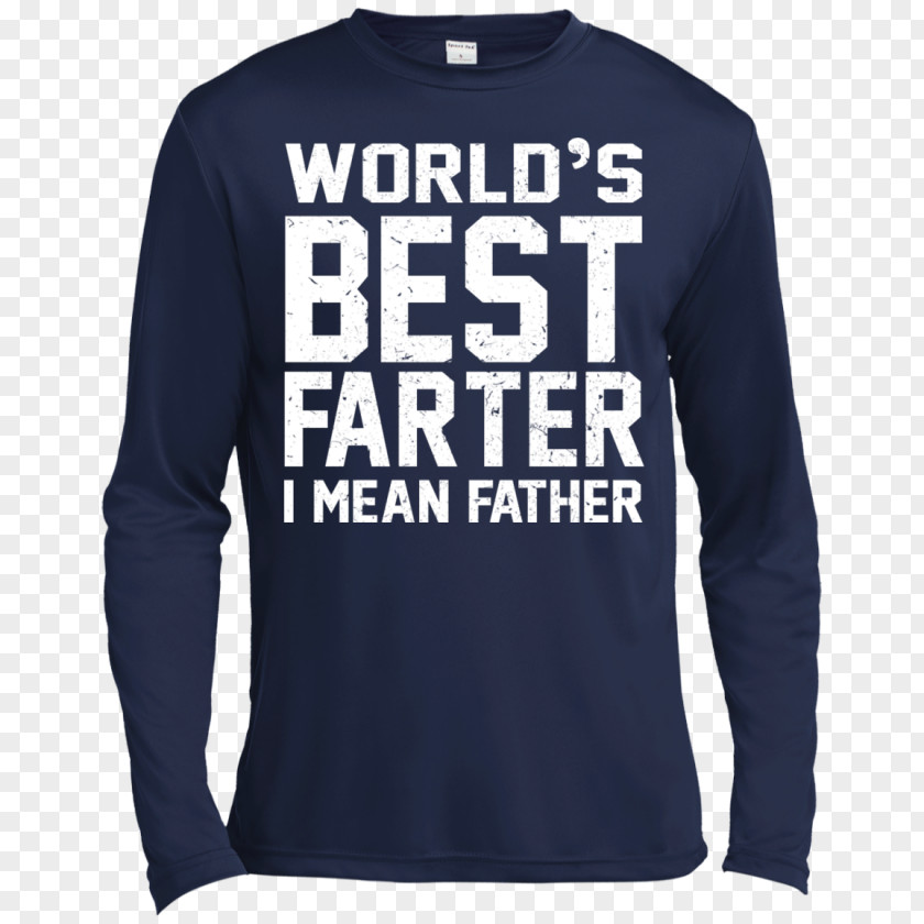World Best Dad Long-sleeved T-shirt Bluza PNG