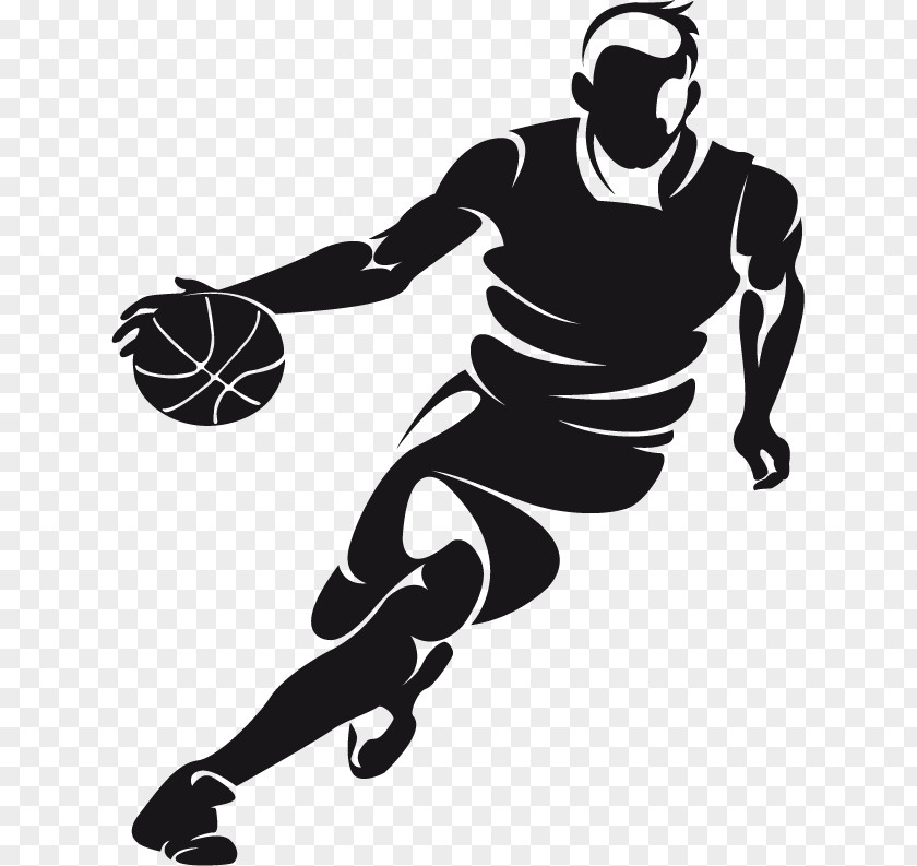 Basketball Players Creative People Dribbling Clip Art PNG