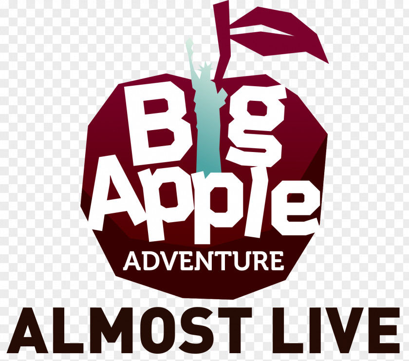 Big Apple New York Logo Font Maroon Brand Product PNG