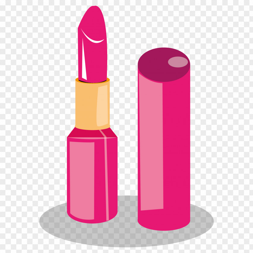 Cartoon Lipstick Cosmetics PNG