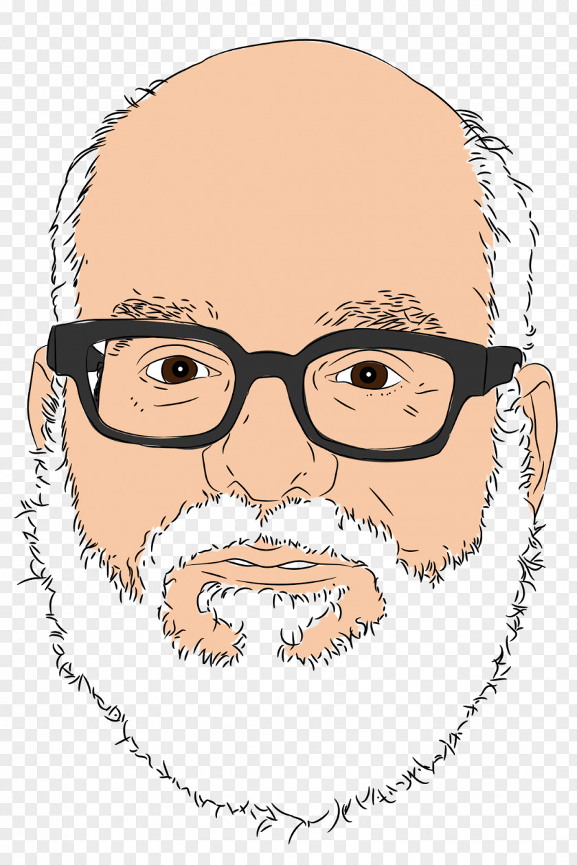 David Graphic Nose Face Glasses Illustration Cheek PNG
