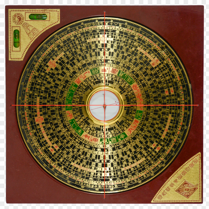 Feng Shui Compass China Luopan PNG