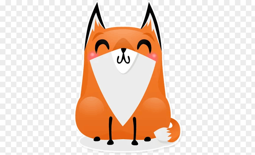 Fox Sticker Facebook Red Telegram Despicable Me Clip Art PNG