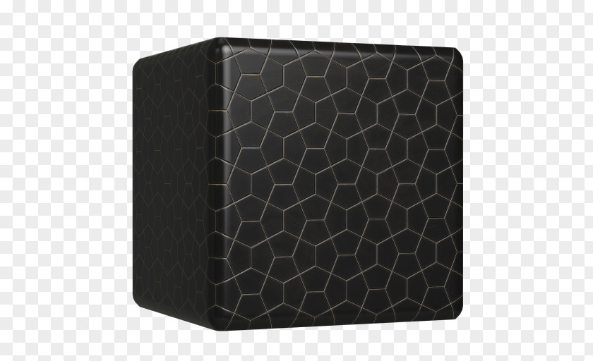 Wallet Black M Pattern PNG