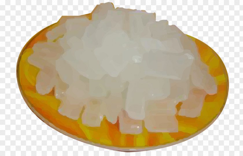 A Dish Of White Sugar Rock Candy PNG