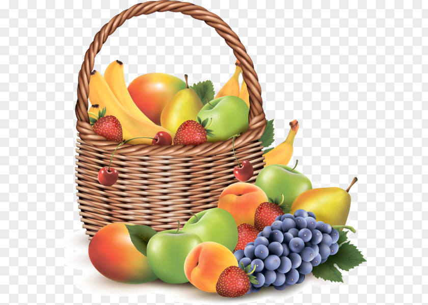 Basket Of Fruit Drawing Royalty-free PNG