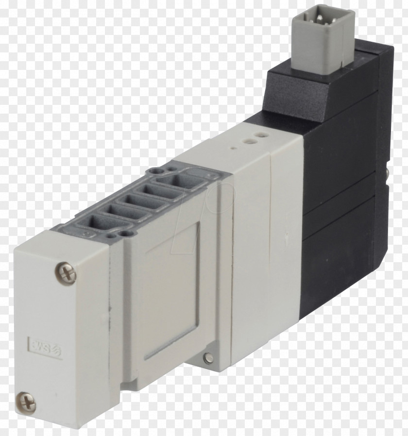 Design Solenoid Valve Electronic Component PNG