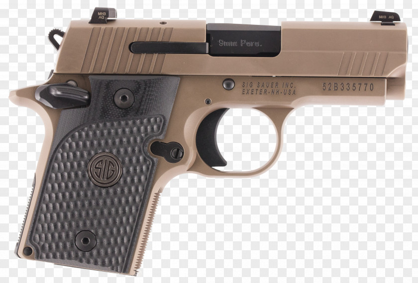Handgun Firearm SIG Sauer P238 Ruby Pistol P938 PNG