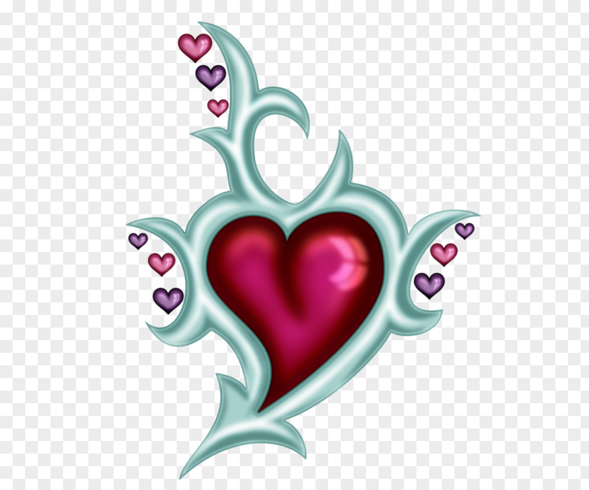 Heart Clip Art Image Pendant PNG