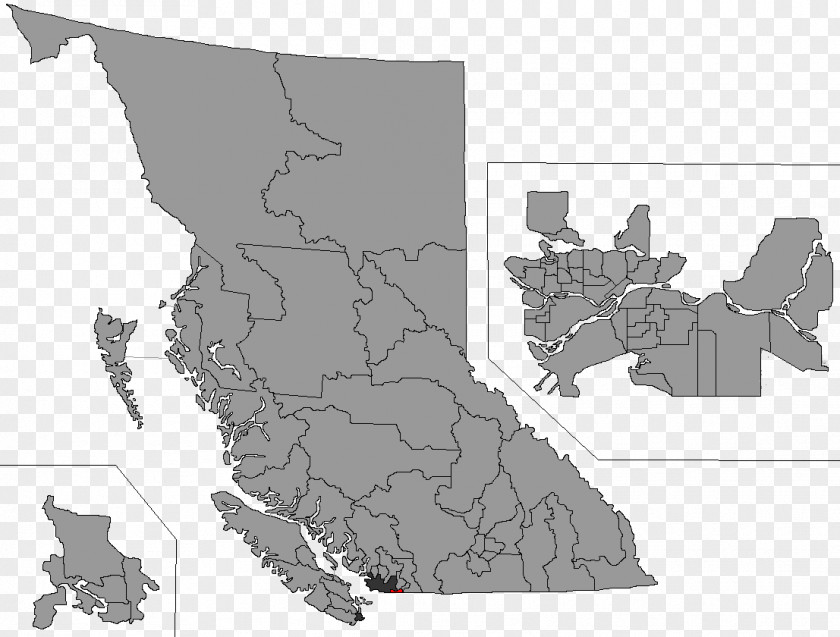 Map Saanich Vancouver-Langara Chilliwack-Kent Abbotsford Nanaimo PNG