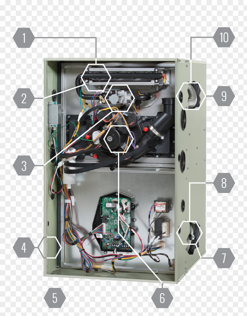 Trane Hvac Parts Supplies Furnace HVAC Heating System Central PNG