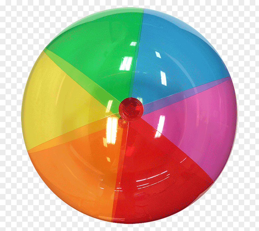 Beach Ball Plastic Inflatable PNG