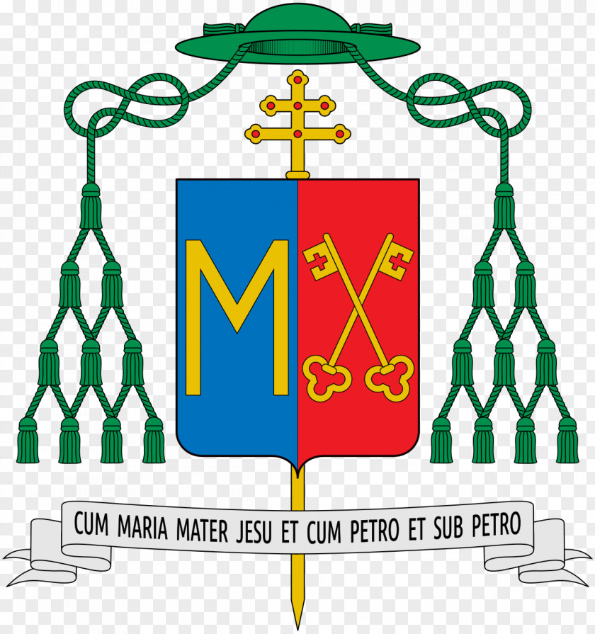 Coat Of Arms Roman Catholic Archdiocese Davao Archbishop Buenos Aires Cardinal PNG