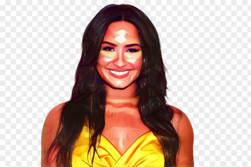 Demi Lovato Cheat Codes Singer No Promises Hair Coloring PNG
