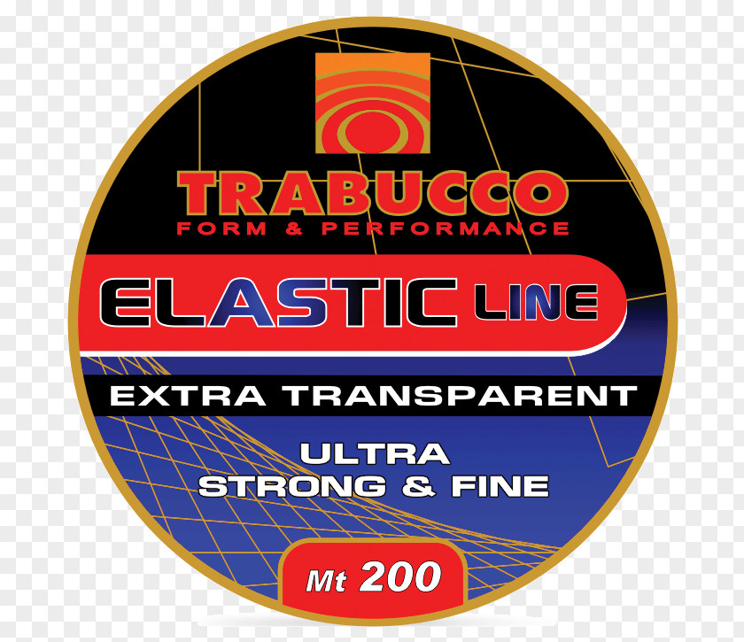 Elastic Angling Trabucco Logo Brand PNG