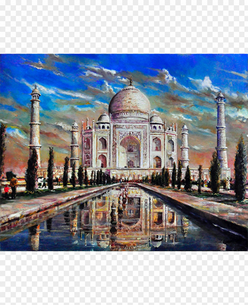 Painting Watercolor Basilica Byzantine Empire PNG