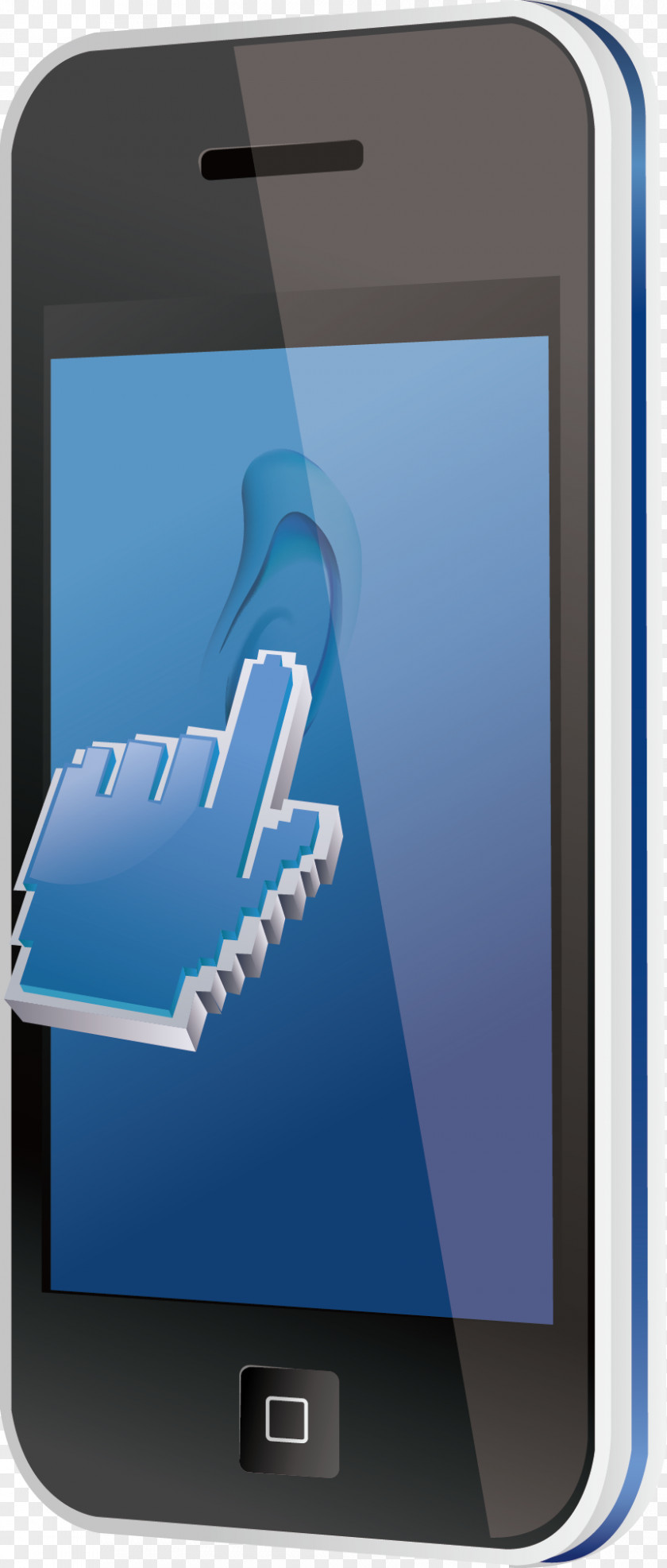 The Hands Of Mobile Phone Screen Smartphone Feature Touchscreen Telephone PNG