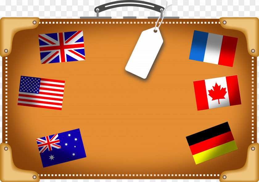 Travel Trunks Illustration Handbag Blog Image Book PNG