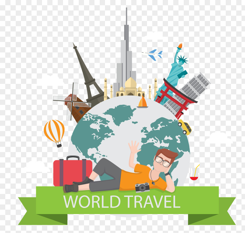 Vector Global Travel World Map Earth India PNG