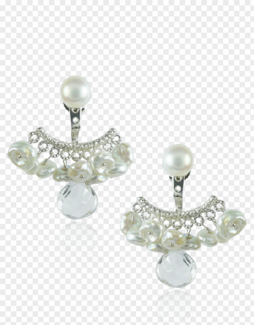 Cultured Freshwater Pearls Pearl Earring Silver Jewellery Gold PNG