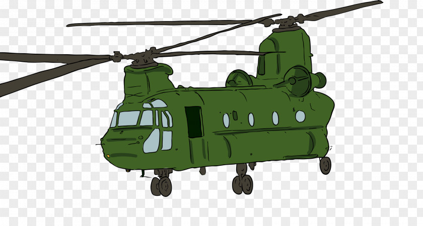 Helicopter Boeing CH-47 Chinook Airplane Clip Art PNG