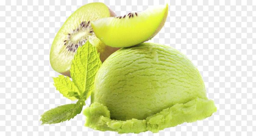 Ice Cream Kiwifruit Limeade Dessert Sorbet PNG