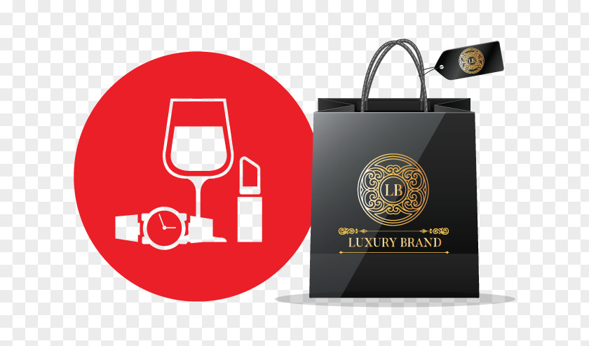 Luxury Brand Logo Handbag Label PNG