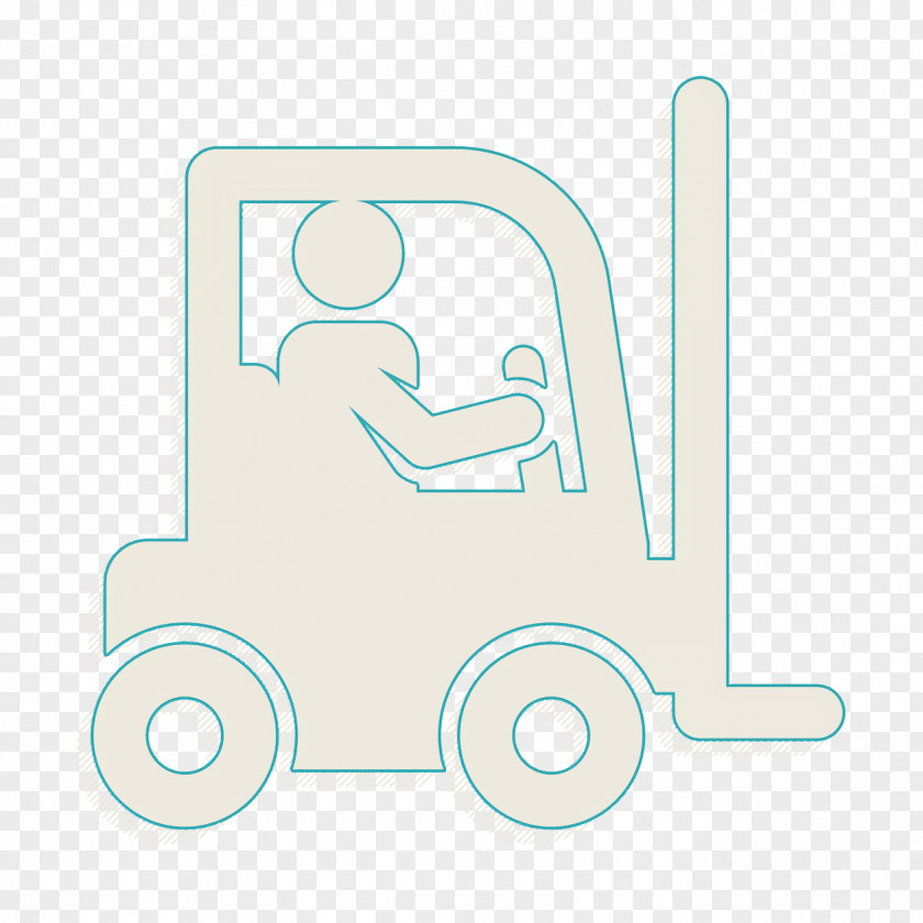 Manufacturing Icon Forklift PNG