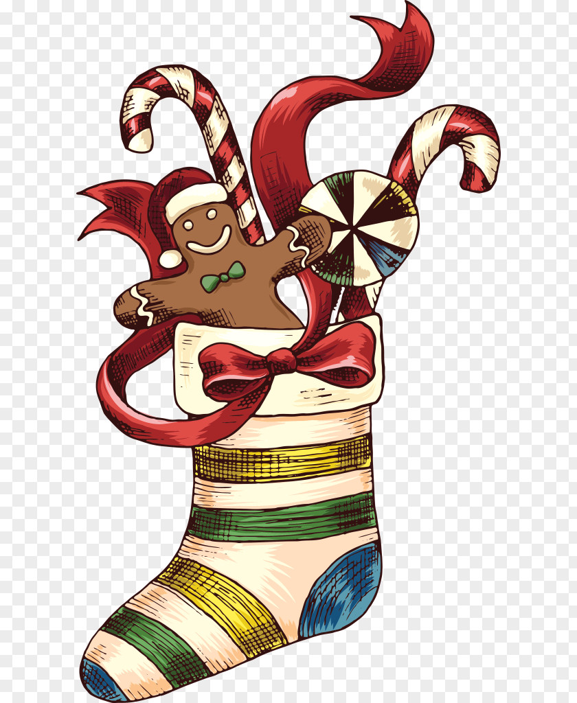 Christmas Stockings Decoration Santa Claus PNG