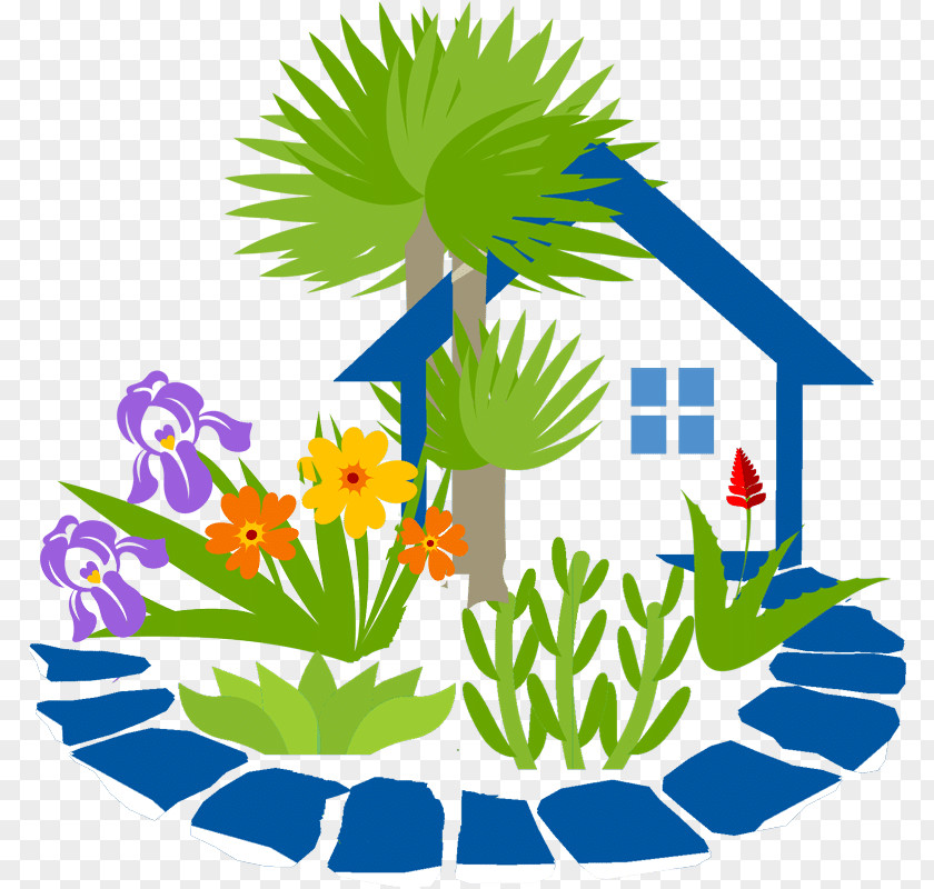 Landscape Save Backyard Lawn Garden Design Clip Art PNG