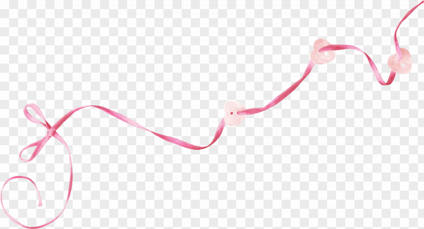 Pink Ribbon Buttons Button PNG