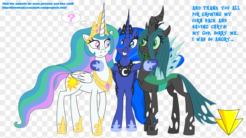 Saving Vector Princess Luna Celestia Pony Cadance PNG