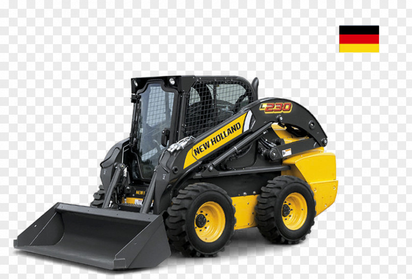 Skid Steer Skid-steer Loader New Holland Agriculture Architectural Engineering Construction PNG