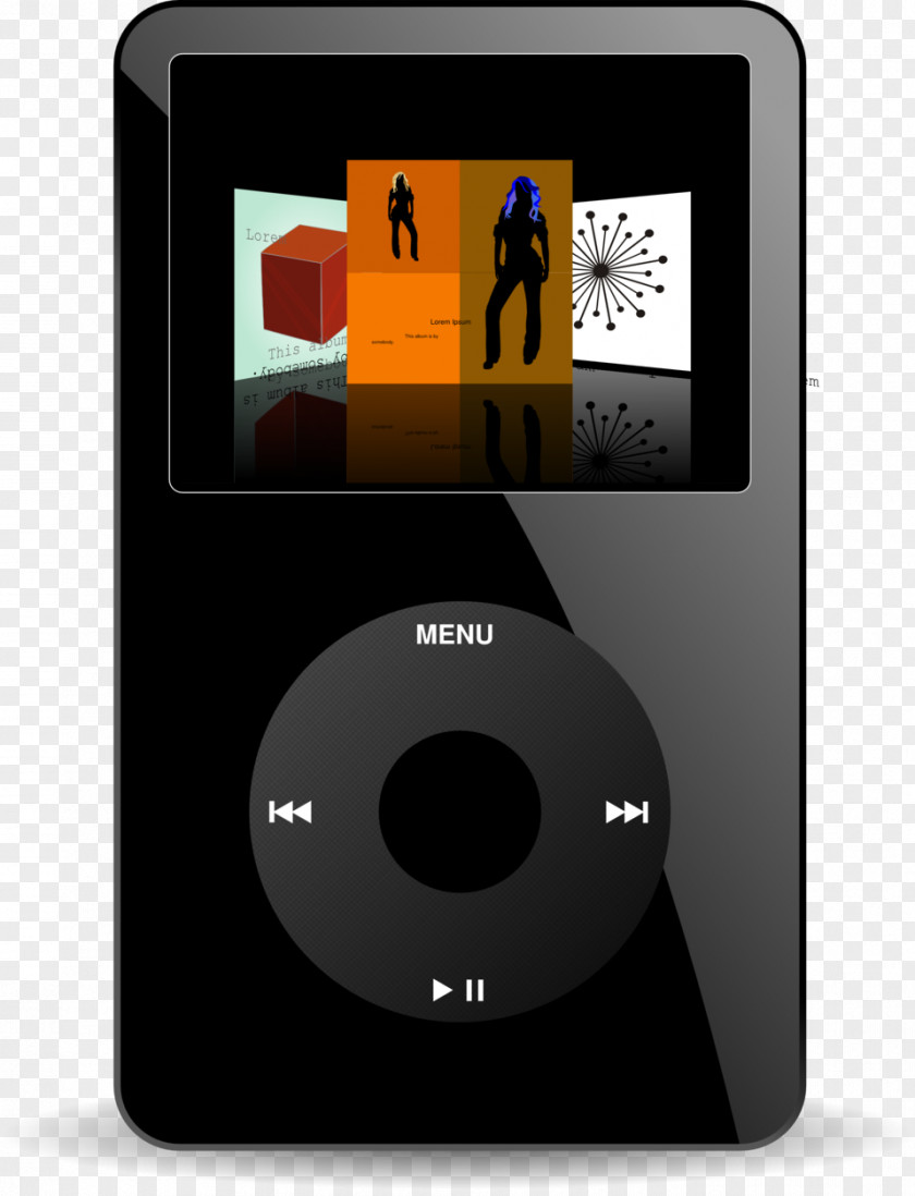 Apple IPod Nano Portable Media Player Clip Art PNG