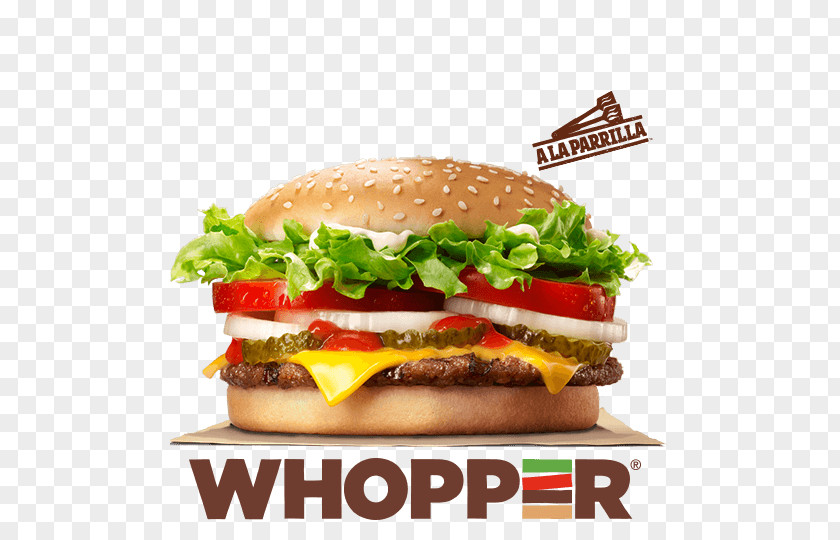 Burger And Sandwich Whopper Hamburger Cheeseburger King French Fries PNG