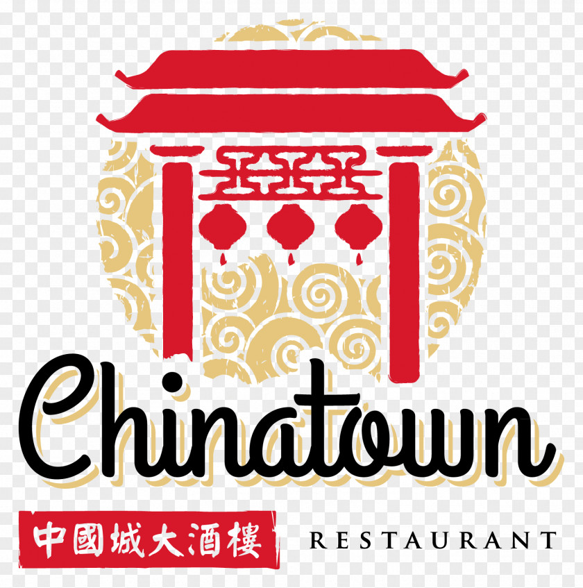 Chinatown Logo Food Clip Art Brand Sticker PNG