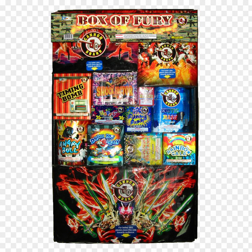 Fireworks Consumer Box Set Roman Candle PNG