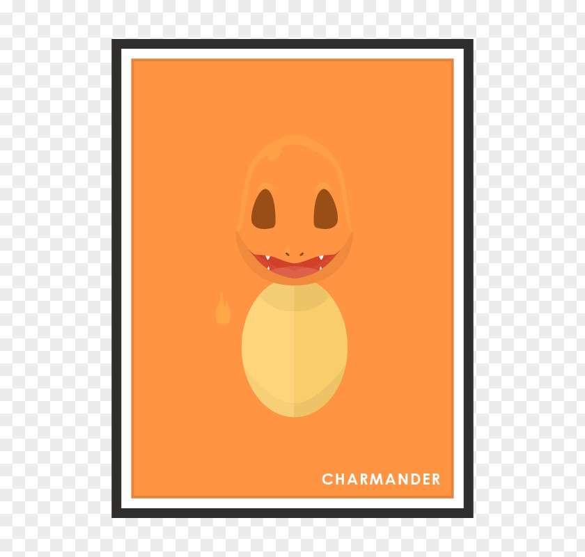 Minimalist Poster Pokémon Art Academy Charmander Minimalism PNG