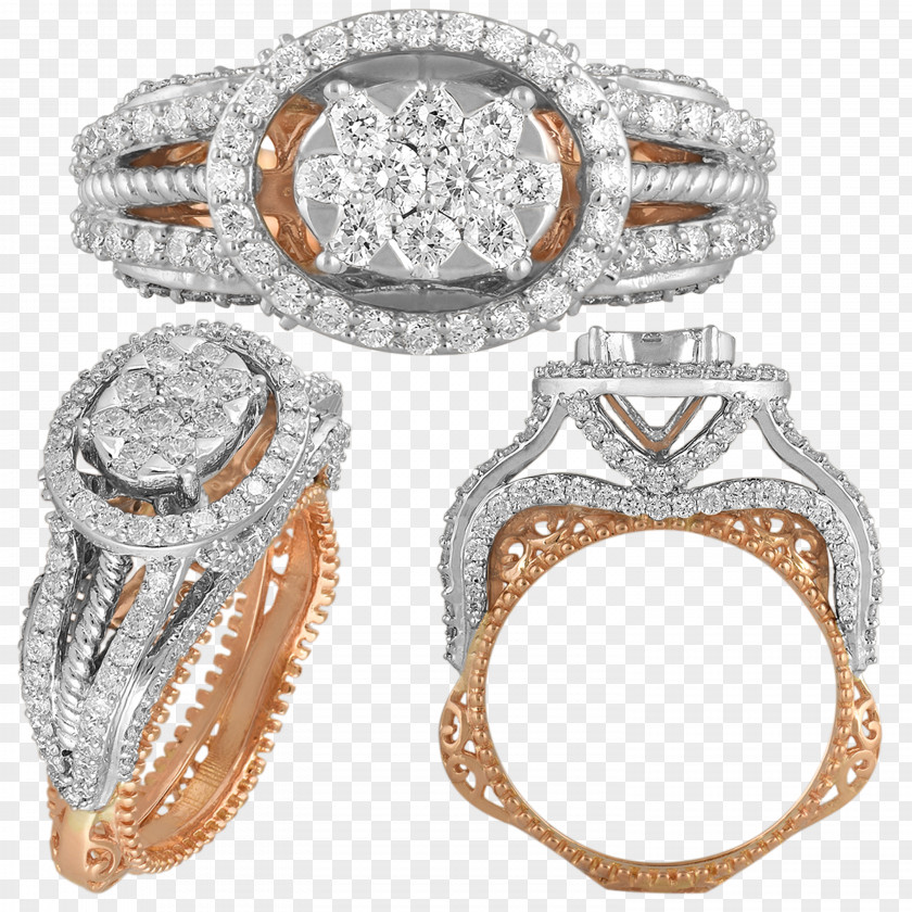 Ring Body Jewellery Silver Bling-bling PNG