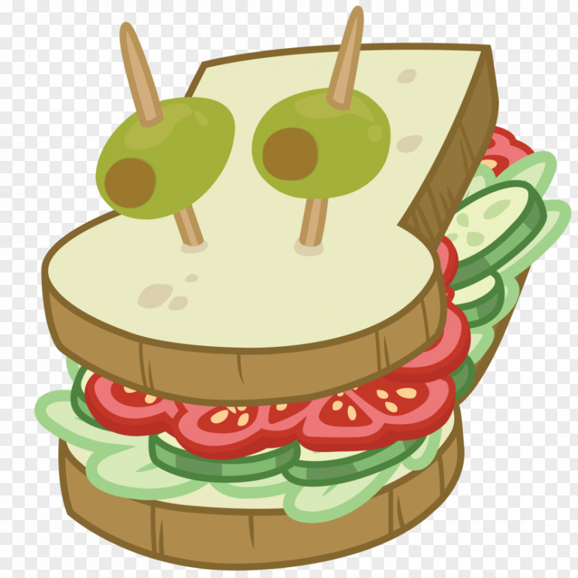 Sandwich Vector Derpy Hooves Fast Food Breakfast Pony PNG