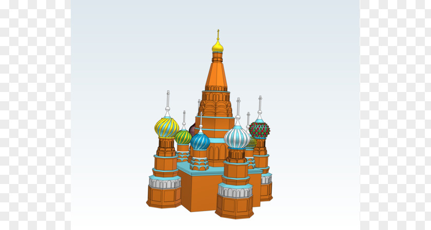 St Basils Cathedral Product Cone PNG