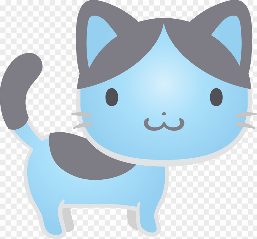 Cartoon Snout Whiskers Tail PNG