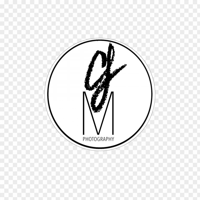 Gm Photography Logo Brand White Font PNG