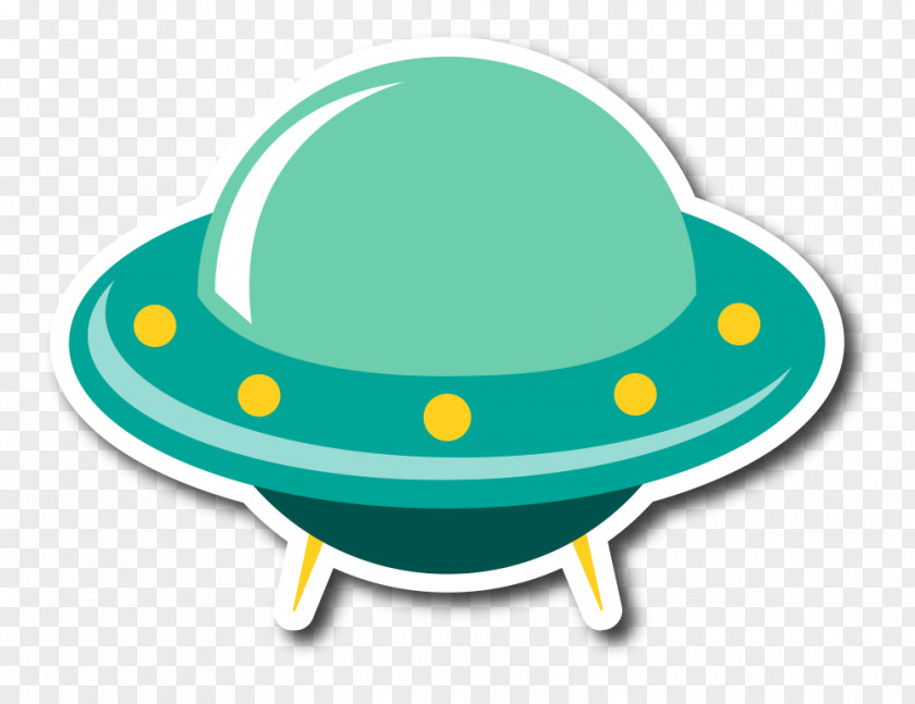 Hand-painted UFO Unidentified Flying Object Extraterrestrials In Fiction Download PNG