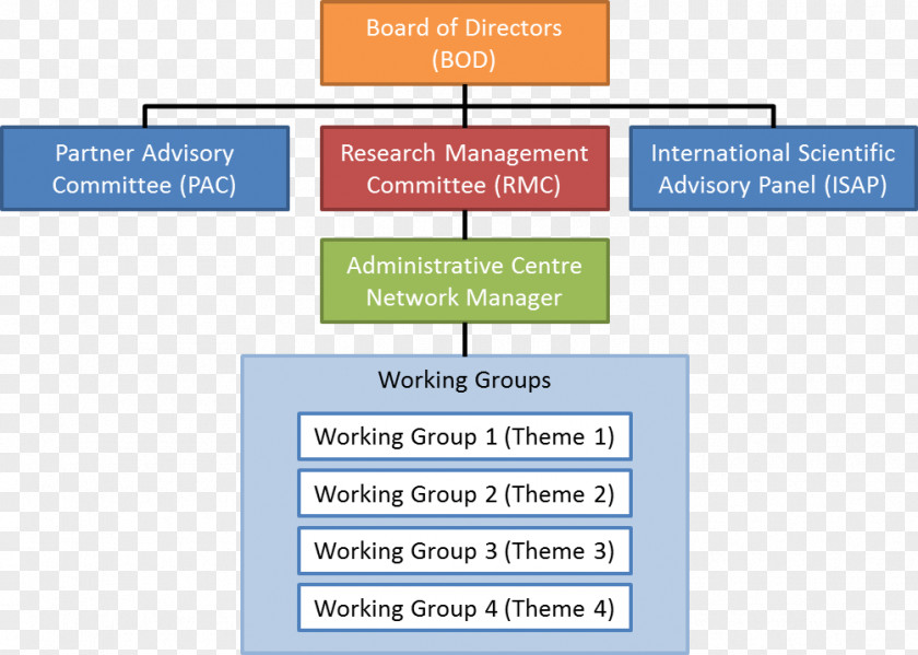 Network Structure Organization Board Of Directors Governance Advisory PNG
